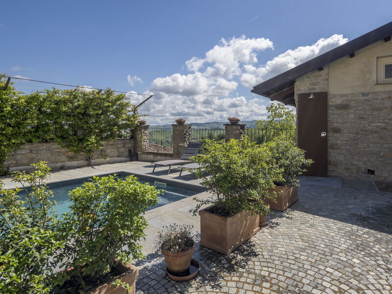 Arpusè - Cà Renato with Pool and Terrace