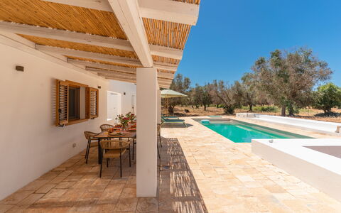 Villa Jolie: Schwimmbad, Estate, Schatten, Design, Fliese, Resort, Villa, Hazienda
