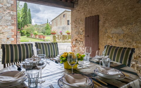 La Palazzina, Ville Di Corsano, Home And Pool: Möbel, Wand, Tabelle, Küche & Esszimmer Tisch, Geschirr, Stuhl, Zuhause, Esszimmer, Servierware, Restaurant