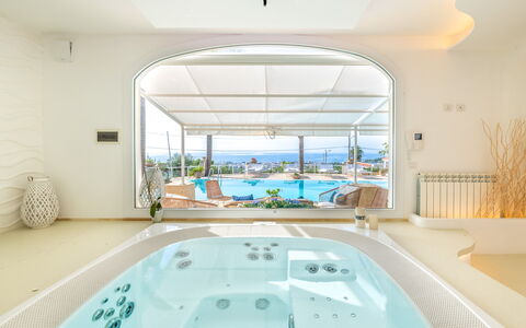 Villa Solemare: Interior Design, Möbel, Resort, Stuhl, Armatur, Hotel, Zimmerpflanze, Schwimmbad, Villa, Eco Hotel