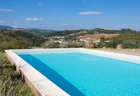 Cascina Tabia: Blau, Schwimmbad, Verbundwerkstoff, Resort, Eco Hotel, Thermae, Villa