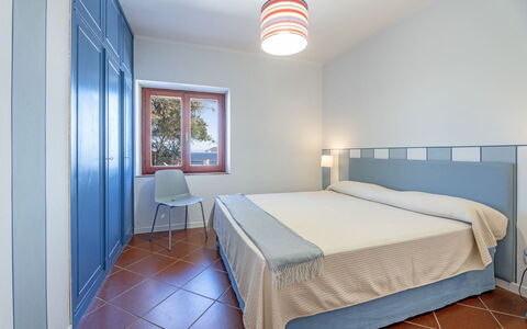 Villa Marciana: Interior Design, Flooring, Fussboden, Schlafzimmer, Decke, Möbel, Zimmer, Bett, Bedding, Bettdecke