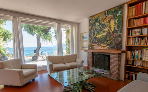 Terrazza Dell'Elba: Möbel, Holz, Interior Design, Fussboden, Zimmer, Meer, Wohnzimmer, Couch, Stuhl