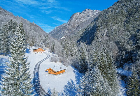 Baita Piciola: Baum, Bergforms, Berg, Haus, Hütte, Zuhause, Gebirge, Wald, Bergstation