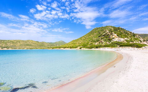 Le Fontane Apartments In Villasimius: Blau, Wasser, Gewässer, Strand, Küste, Küsten Und Ozeanische Forms, Ufer, Meer, Sommer, Bank