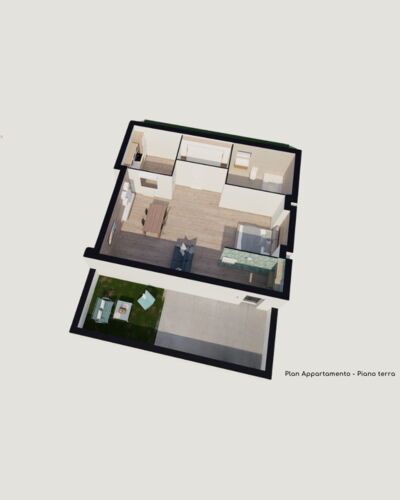 Suite Trastevere: Wohnzimmer