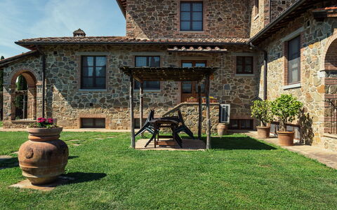 Il Roseto: Zuhause, Estate, Hütte, Bauernhaus, Garten, Garten, Villa, Hazienda, Rasen, Hinterhof