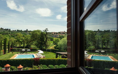 Il Noceto: Garten, Schwimmbad, Resort, Eco Hotel, Plantage, Landscaping, Hecke, Hazienda, Park, Villa