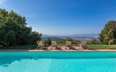 Villa Belvedere - Palagio, Toskana, Italien