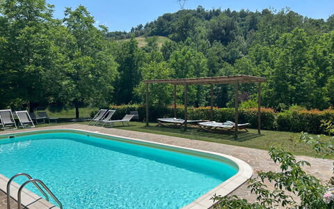 Montaione Country House Amarrante, Pool, Ac: Schwimmbad, Gartenmöbel, Resort, Schatten, Thermae, Eco Hotel, Freizeit, Garten, Hazienda, Landscaping