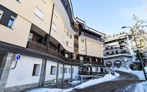 Madeski Apartment: Die Architektur, Wohnung, Balkon, Winter, Einfrieren, Hotel