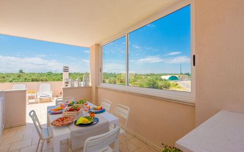 La Nuvola Sui Pedali: Wohnung, Stuhl, Gartenmöbel, Balkon, Resort
