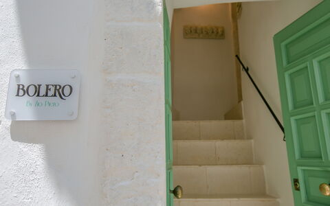Casa Bolero: Farbe, Gips, Home Door