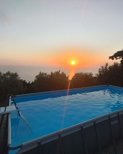 Il Tramonto: Blau, Wolke, Sonnenlicht, Abend, Schwimmbad, Dämmerung, Sonnenaufgang, Sonnenuntergang, Kumulus, Meteorologisches Phänomen