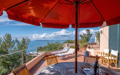 Ca' Nelly: Möbel, Gartenmöbel, Stuhl, Schatten, Resort, Meer, Eco Hotel, Ozean, Tisch Im Freien, Balkon
