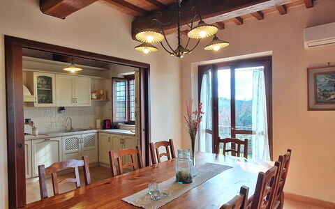 Santa Barbara: Möbel, Interior Design, Flooring, Holz, Tabelle, Decke, Esszimmer, Stuhl, Küche & Esszimmer Tisch, Light Fixture