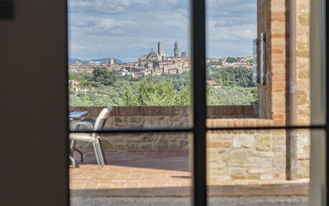 Villa del Mangia, 5Panoramic Pool and Chef Service: Braun, Verbundwerkstoff, Glas, Sonnenlicht, Daylighting, Schatten, Holzbeize, Balkon