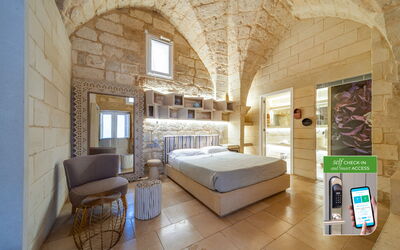 Capinera - Romantic Room - Corte dei Granai: Interior Design, Decke, Wohnzimmer, Hotel