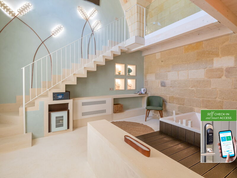 Unterkunft:&nbsp;Drusilla - Deluxe Room with Bath Tub - Borgo Bianc