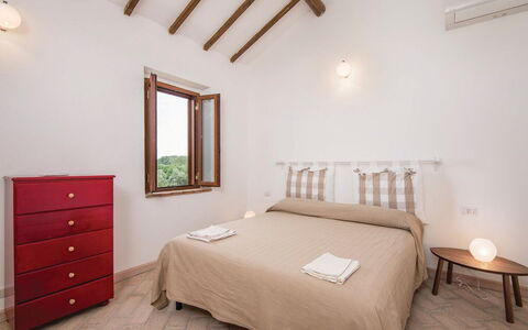 Casa Rosmarino, Ac, Wifi, Narni: Wand, Schlafzimmer, Holz, Bett, Fussboden, Interior Design, Bettdecke, Zuhause, Bedding, Flooring