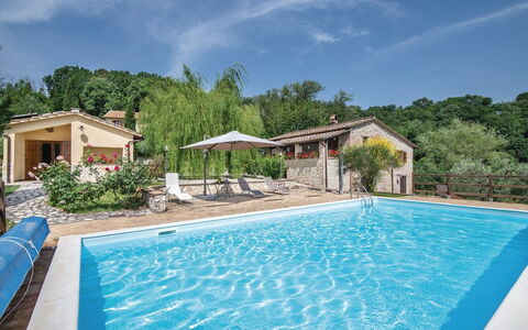 Casa Rosmarino, Ac, Wifi, Narni: Schwimmbad, Resort, Gartenmöbel, Eco Hotel, Thermae, Water Feature, Hinterhof, Ferienort, Villa, Hazienda
