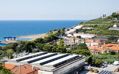 Sanremo 717: Landschaft, Küste, Luftaufnahmen, Vogelperspektive, Ferienort