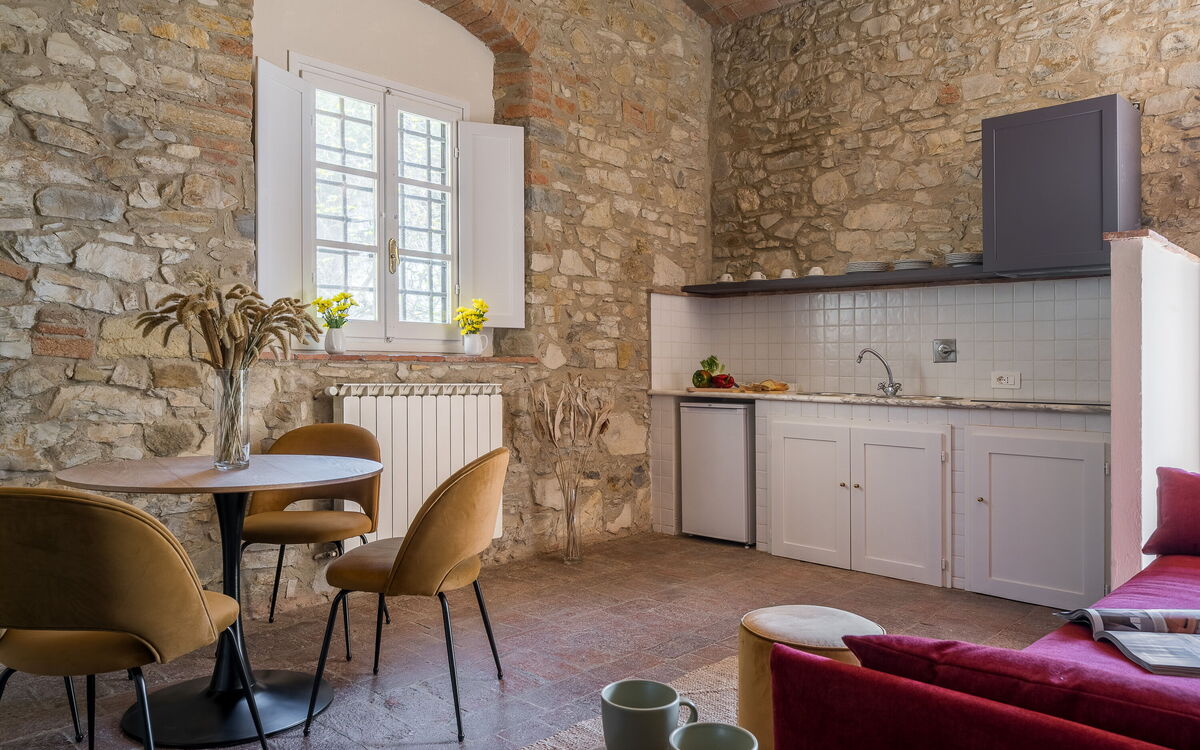 Unterkunft:&nbsp;Relais Badia a Passignano - Appartamento Sauvignon