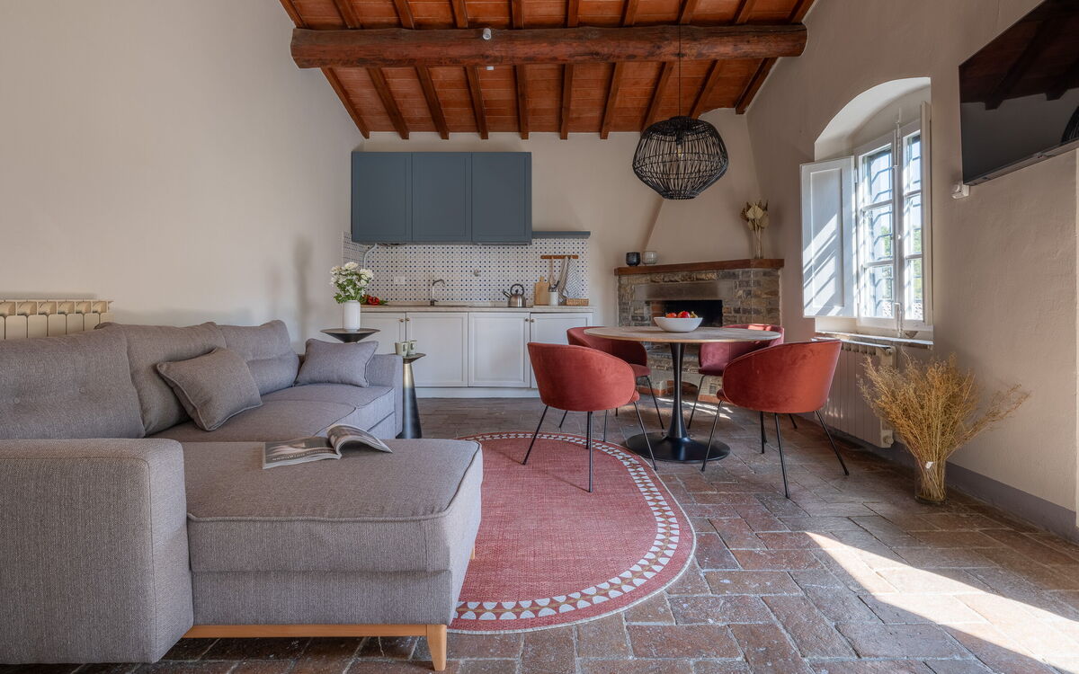 Unterkunft:&nbsp;Relais Badia a Passignano - Appartamento Garnacha
