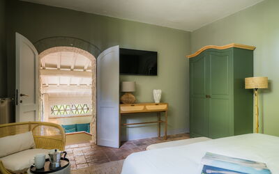 Unterkunft:&nbsp;Relais Badia a Passignano - Appartamento Sangioves