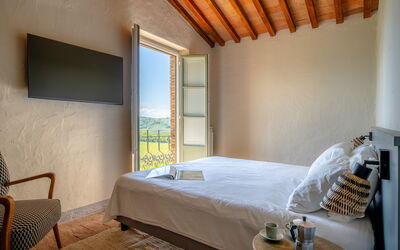 Unterkunft:&nbsp;Relais Badia a Passignano - Appartamento Moscato