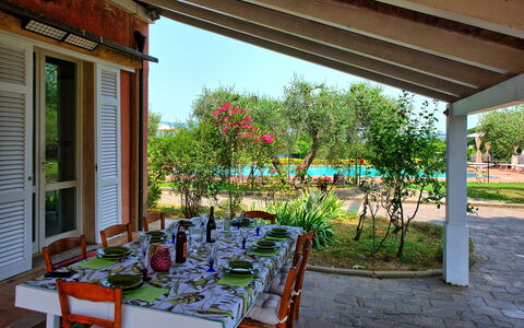 Villa Adriana: Möbel, Tabelle, Stuhl, Gartenmöbel, Küche & Esszimmer Tisch, Tisch Im Freien, Garten, Schatten, Hinterhof, Garten