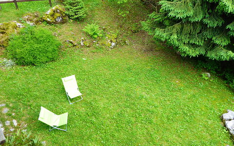 Chalet Giove: Gras, Strauch, Garten, Rasen, Ground, Hinterhof, Garten, Landscaping, Immergrün