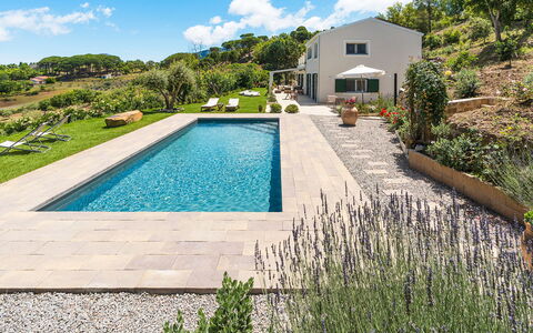 Casaita: Garten, Schwimmbad, Landscaping, Walkway, Estate, Flagstone, Hinterhof, Resort, Villa, Eco Hotel