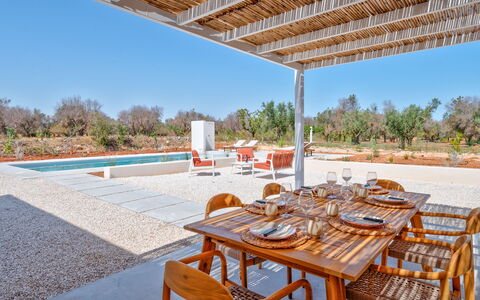 Casa Vita Bella: Resort, Schatten, Stuhl, Estate, Gartenmöbel, Design, Outdoor Struktur, Schwimmbad, Terrasse, Pergola