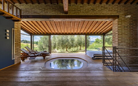 Aqua Bio Retreat: Holz, Möbel, Flooring, Decke, Fussboden, Interior Design, Die Architektur, Schwimmbad, Resort, Stuhl