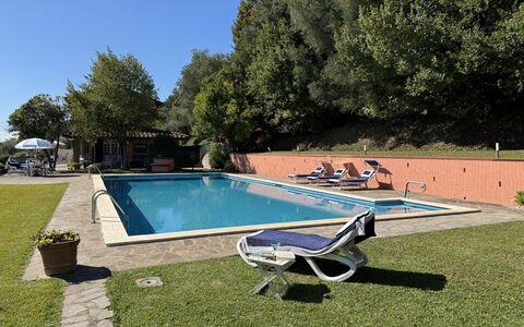 Casa Mia: Schwimmbad, Resort, Gartenmöbel, Garten, Eco Hotel, Hazienda, Estate, Freizeit, Hinterhof, Landscaping