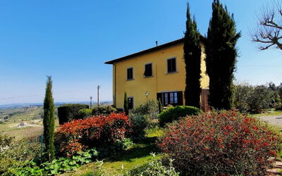 Villa Luce San Miniato: Strauch, Grundstueck, Ländliches Gebiet, Bauernhaus