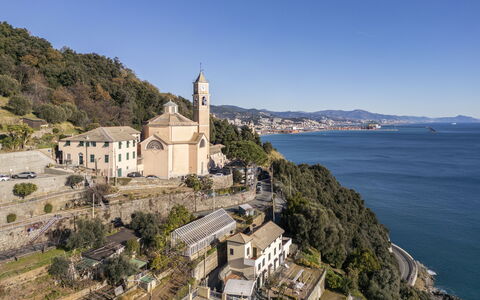 La Casa di Martina, Amazing Seaview: Küste, Küsten Und Ozeanische Forms, Meer, Touristenattraktion, Kirche, Turm, Dorf, Bucht, Kloster, Landspitze