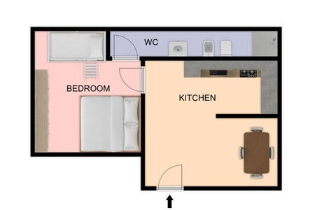Suite la Torre: Schlafzimmer, Bett