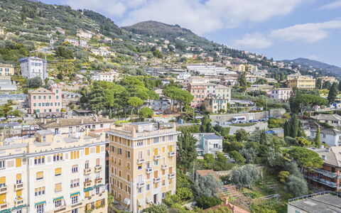 Focaincontromano Seaview, Genova: Stadt, Gebäude, Wohngebiet, Stadtgebiet, Haus, \Stadt, Nachbarschaft, Sommer, Wohnung, Die Architektur