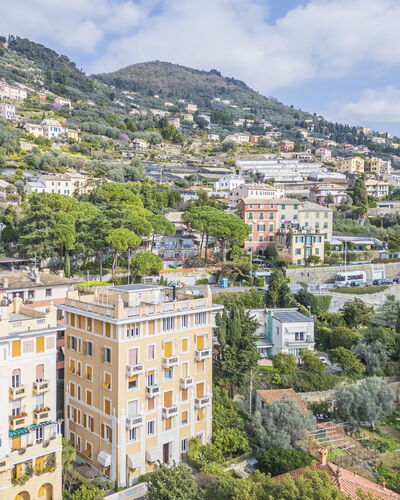 Focaincontromano Seaview, Genova: Stadt, Gebäude, Wohngebiet, Stadtgebiet, Haus, \Stadt, Nachbarschaft, Sommer, Wohnung, Die Architektur
