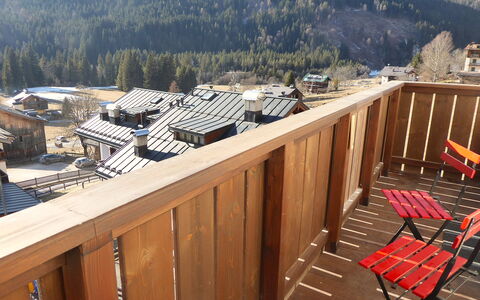 Casa Tomà Mountain View Cortina: Holz, Holzbeize, Balkon, Hartholz, Holz, Bergdorf, Planke, Sperrholz