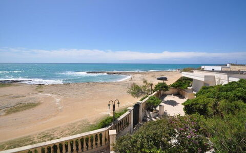 Appartamento Calanca, Marina di Mancaversa: Blau, Gewässer, Küste, Strand, Horizont, Meer, Küsten Und Ozeanische Forms, Ufer, Ozean, Sand