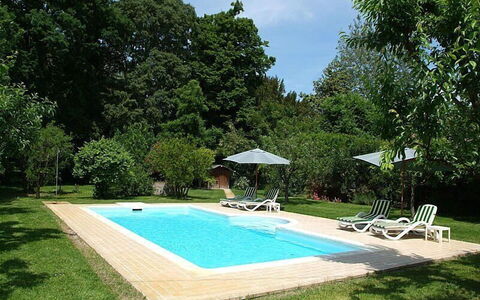 Villa Castellani: Schwimmbad, Garten, Resort, Schatten, Hinterhof, Landscaping, Rasen, Freizeit, Eco Hotel