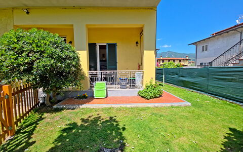 Casa Serena: Schatten, Balkon, Garten, Hinterhof, Veranda