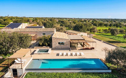 Villa del Sole: Schwimmbad, Estate, Resort, Verbundwerkstoff, Eco Hotel, Bauernhaus, Villa, Hazienda, Landscaping, Hof