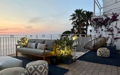 Casa Oscar: Möbel, Gartenmöbel, Stuhl, Balkon, Blumentopf, Wohnung, Schatten, Deck, Eco Hotel, Tisch Im Freien