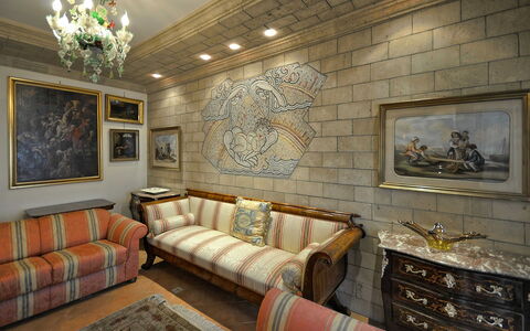 Apartment Bright: Interior Design, Möbel, Wand, Decke, Flooring, Bilderrahmen, Fussboden, Wohnzimmer, Beleuchtung, Couch