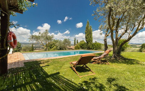 Villa Molinazzo 14: Landschaft, Grundstueck, Garten, Sonnenlicht, Landscaping, Estate, Schatten, Hazienda, Eco Hotel, Garten