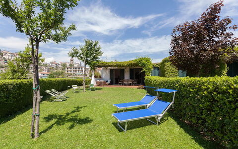 Il Giardino di Ravello: Strauch, Garten, Ground, Rasen, Hecke, Schatten, Schwimmbad, Landscaping, Garten, Hinterhof